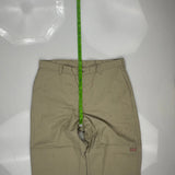 Dickies Trousers - 36W 30L Beige Cotton