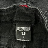 True Religion Skinny Jeans - 23W US 0 Black Cotton