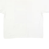 GILDAN Mens White Show & Shine Cotton Blend Graphic T-Shirt 2XL Short Sleeve