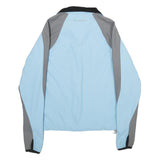 MAMMUT Womens Blue & Grey Lightweight Zip Jacket M Polyester Blend Outdoor