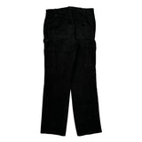 Carhartt Double Knee Carpenter Trousers - 25W 30L Black Cotton