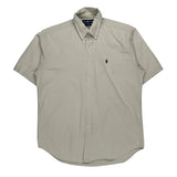 Ralph Lauren Short Sleeve Shirt - Medium Beige Cotton