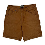 Gravel Gear Carpenter Shorts - 34W 10L Brown Cotton
