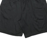 CHAMPION Mens Black Sports Shorts XL W30 Polyester Blend Casual Activewear
