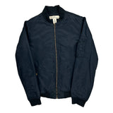 H&M Bomber Jacket - Small Navy Polyester