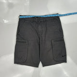 Nike Cargo Shorts - 30W 10L Grey Cotton