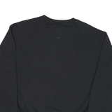 CHAMPION Mens Black Cotton Blend Sac State Crew Neck M Sweatshirt Casual