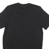 PUMA Mens Black Red Graphic T-Shirt M Short Sleeve Crew Neck Cotton Casual