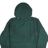ESSENTIAL ELEMENTS Womens Green Zip Jacket XL Polyester Blend Embroidered