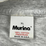 Wisconsin Badgers Murina Single Stitch T-Shirt - XL Grey Cotton