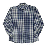 Tommy Hilfiger Checked Shirt - Large White Cotton