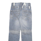 DGNS DENIM Mens Jeans Blue Regular Straight Denim Light W28 L30 Cotton Blend