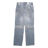 DGNS DENIM Mens Jeans Blue Regular Straight Denim Light W28 L30 Cotton Blend