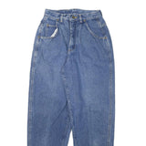 LEE Womens Relaxed Jeans Blue Denim Raw W25 L30 Comfortable Retro Style