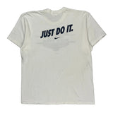 Basketball Camp Nike Graphic T-Shirt - Large White Cotton