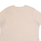 CARHARTT Womens Cream & Yellow Pocket T-Shirt XL Short Sleeve Crew Neck Cotton
