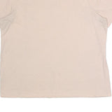 CARHARTT Womens Cream & Yellow Pocket T-Shirt XL Short Sleeve Crew Neck Cotton