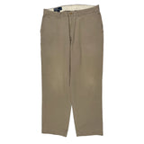 Polo By Ralph Lauren Chinos - 35W 31L Khaki Cotton