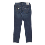 TRUE RELIGION Womens Slim Slim Jeans Denim Dark W28 L28 Stylish Pocket
