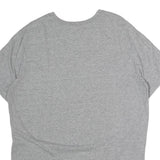 NIKE Mens Grey Just Do It Graphic T-Shirt L Short Sleeve Crew Neck Cotton Casual