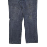 ANGELO LITRICO Mens Jeans Blue Regular Straight Denim Medium W38 L32 Casual Zip