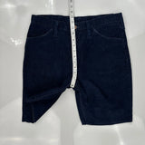 Wrangler Shorts - 32W 10L Navy Corduroy