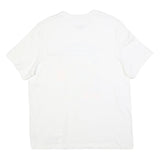 NIKE Mens White To The Light Graphic T-Shirt XL Short Sleeve Crew Neck Casual