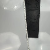 Carhartt Double Knee Carpenter Trousers - 30W 32L Black Cotton