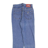 ENRICO COVERI Womens Regular Blue Denim Stone Wash W28 L30 Cotton Blend Zip