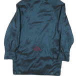 FORECASTER Womens Blue & Burgundy Hooded Jacket XS Polyester Blend Zip Outdoor