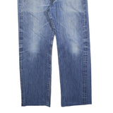 LEVI'S 501 Mens Jeans Blue Regular Straight Denim Medium W34 L27 Classic Button