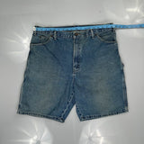 Dickies Denim Shorts - 36W 8L Blue Cotton