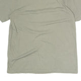 NIKE Mens Beige Graphic T-Shirt L Short Sleeve Crew Neck Cotton Jersey Casual