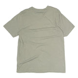 NIKE Mens Beige Graphic T-Shirt L Short Sleeve Crew Neck Cotton Jersey Casual
