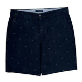 Tommy Hilfiger Chino Shorts - 36W 9L Navy Cotton