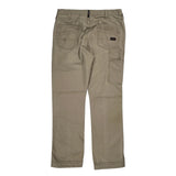Unbranded Cargo Trousers - 36W 34L Beige Cotton