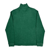 Polo By Ralph Lauren 1/4 Zip - Large Green Cotton