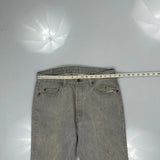 501 Levis Jeans - 34W 31L Grey Denim