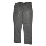 Carhartt Carpenter Trousers - 34W 34L Grey Cotton Blend