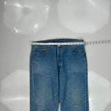 Levis 501 Jeans - 34W 36L Blue Cotton
