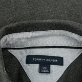 Tommy Hilfiger Polo Shirt - Large Grey Cotton