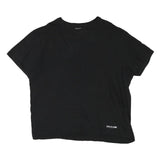 TRUE RELIGION Mens Black Graphic T-Shirt XL Short Sleeve Crew Neck Cotton Blend