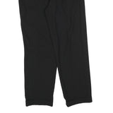G CABALDI Mens Polyester Blend Black Regular Straight Trousers W32 L30 Tailored