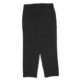 G CABALDI Mens Polyester Blend Black Regular Straight Trousers W32 L30 Tailored
