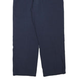 DICKIES Mens Regular Fit Navy Blue Cotton Blend Trousers W35 L28 Workwear Zip