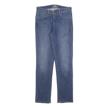 LEVI'S Womens Jeans Blue Slim Straight Denim Medium W30 L32 Classic Fit Zip