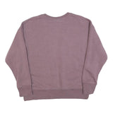 FILA Womens Purple Crew Neck L Cotton Blend Sweatshirt Casual Pullover