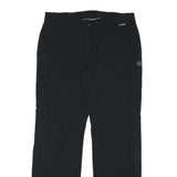 JACK WOLFSKIN Womens Polyester Blend Black Regular Fit Straight Leg Trousers W34