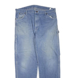 DICKIES Mens Regular Blue Denim Jeans W38 L34 Workwear Zip Closure
