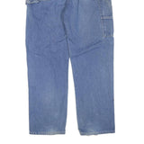 DICKIES Mens Regular Blue Denim Jeans W38 L34 Workwear Zip Closure
